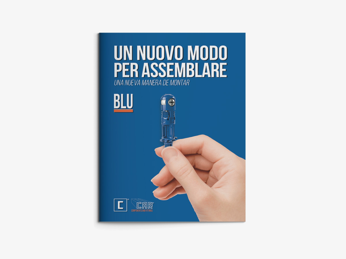 Brochure promozione prodotto – Blu